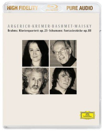 Brahms/schumann - Klavier Quartett Op.25/fan - Blu-ray Audio