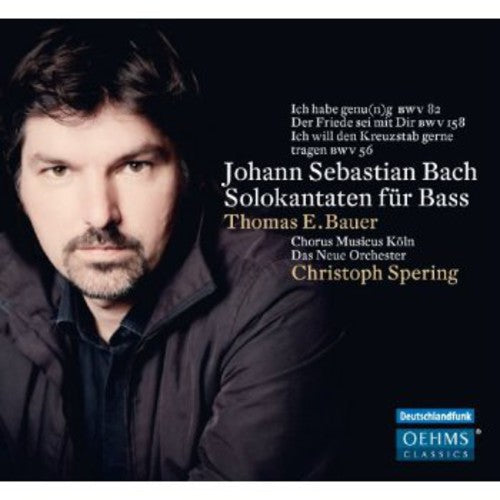 Bach / Bauer / Chorus Musicus Cologne / Spering - Solo Cantatas For Bass - Music CD