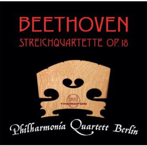 Beethoven / Philharmonia Quartett Berlin - Quartette Op 18 Nr 1 - 6 - Music CD