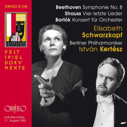 Beethoven / Schwarzkopf / Berlin Phlharmonic - Symphony No 8 / Vier Letzte Lieder - Music CD
