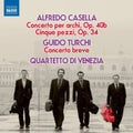 Casella / Quartetto Di Venezia - Concerto Per Archi Op 40 / Cinque Pezzi Op 34 - Music CD