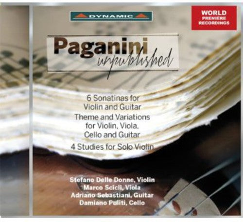 Paganini / Donne / Scicli / Sebastiani / Puliti - Paganini Unpublished - Music CD