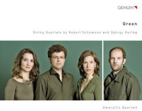 Schumann / Amaryllis Quartett - Green: String Quartets - Music CD