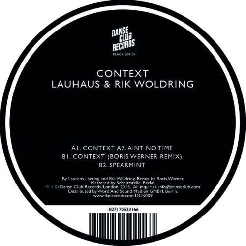 Lauhaus & Rik Woldring - Context - Vinyl Record