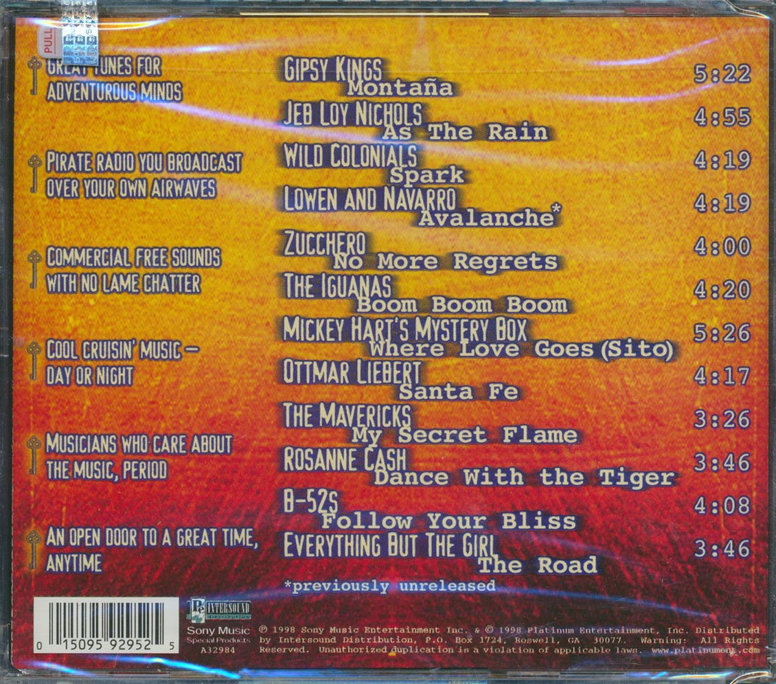 B-52's, Gypsy Kings, The Mavericks, etc. - Radio Free Music Volume 2 Music CD
