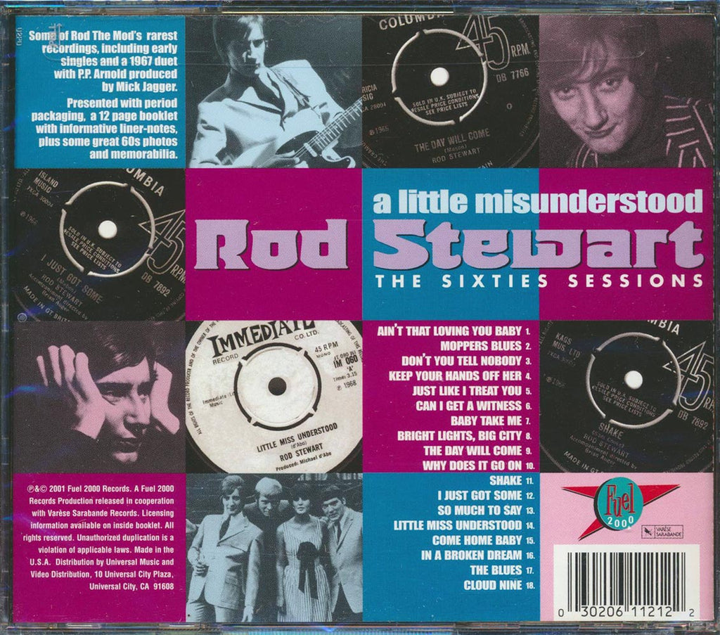 Rod Stewart - A Little Misunderstood: The Sixties Sessions (incl. large booklet) Music CD