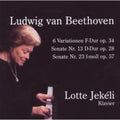 Beethoven / Jekeli,lotte - Sonatas - Music CD