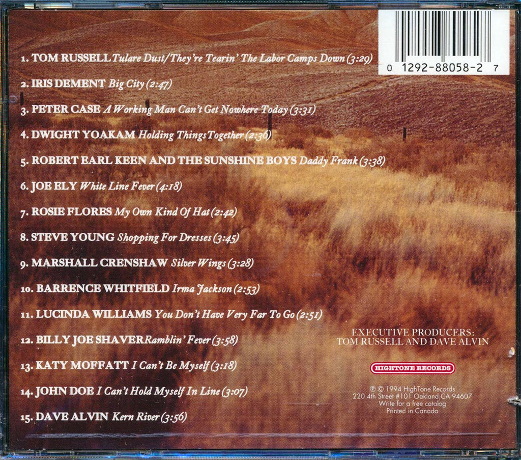 Dwight Yoakam, Lucinda Williams, Etc. - Tulare Dust: A Songwriters' Tribute To Merle Haggard (marked/ltd stock) Music CD