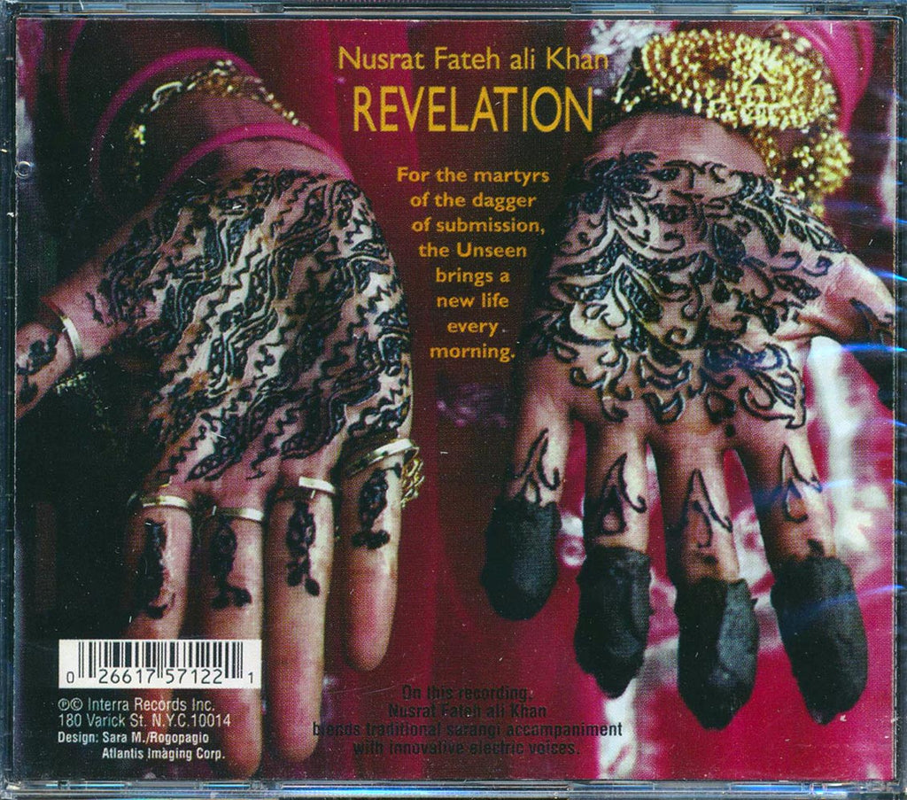 Nusrat Fateh Ali Khan - Revelation Music CD