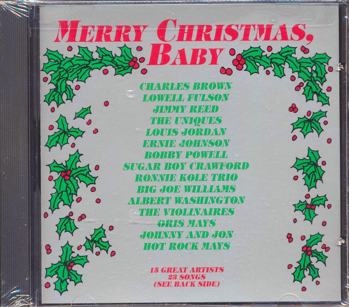 Louis Jordan, Charles Brown, Lowell Fulson, Etc. - Merry Christmas Baby Music CD
