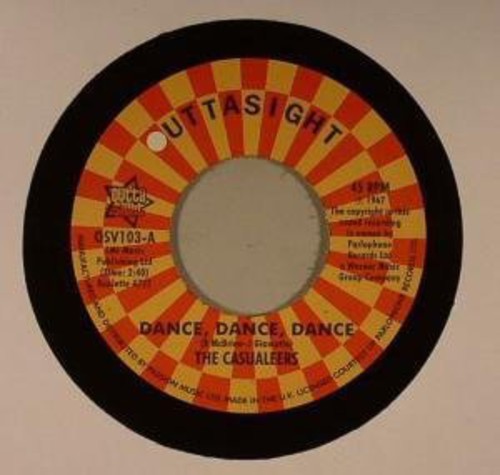 Casualeers,chuck Wood - Dance Dance Dance/seven Days Too Long - Vinyl Record
