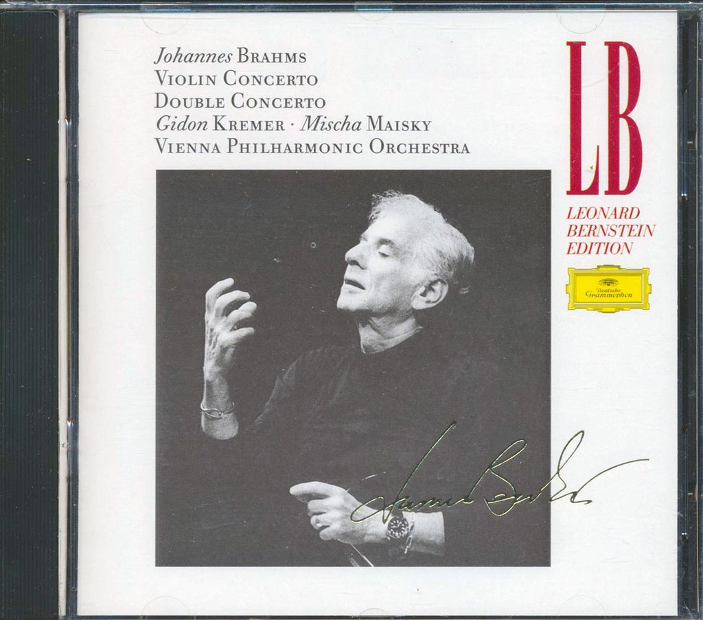 Leonard Bernstein - Brahms: Violin & Double Concerti Music CD