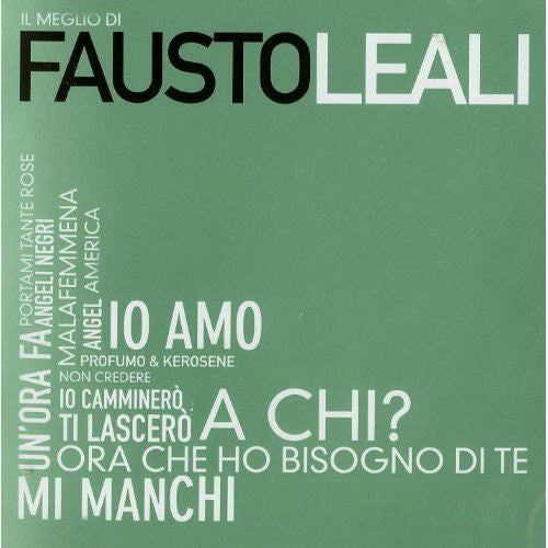 Leali,fausto - Il Meglio Di Fausto Leali - Music CD