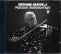 Stephane Grappelli - Parisian Thoroughfare Music CD