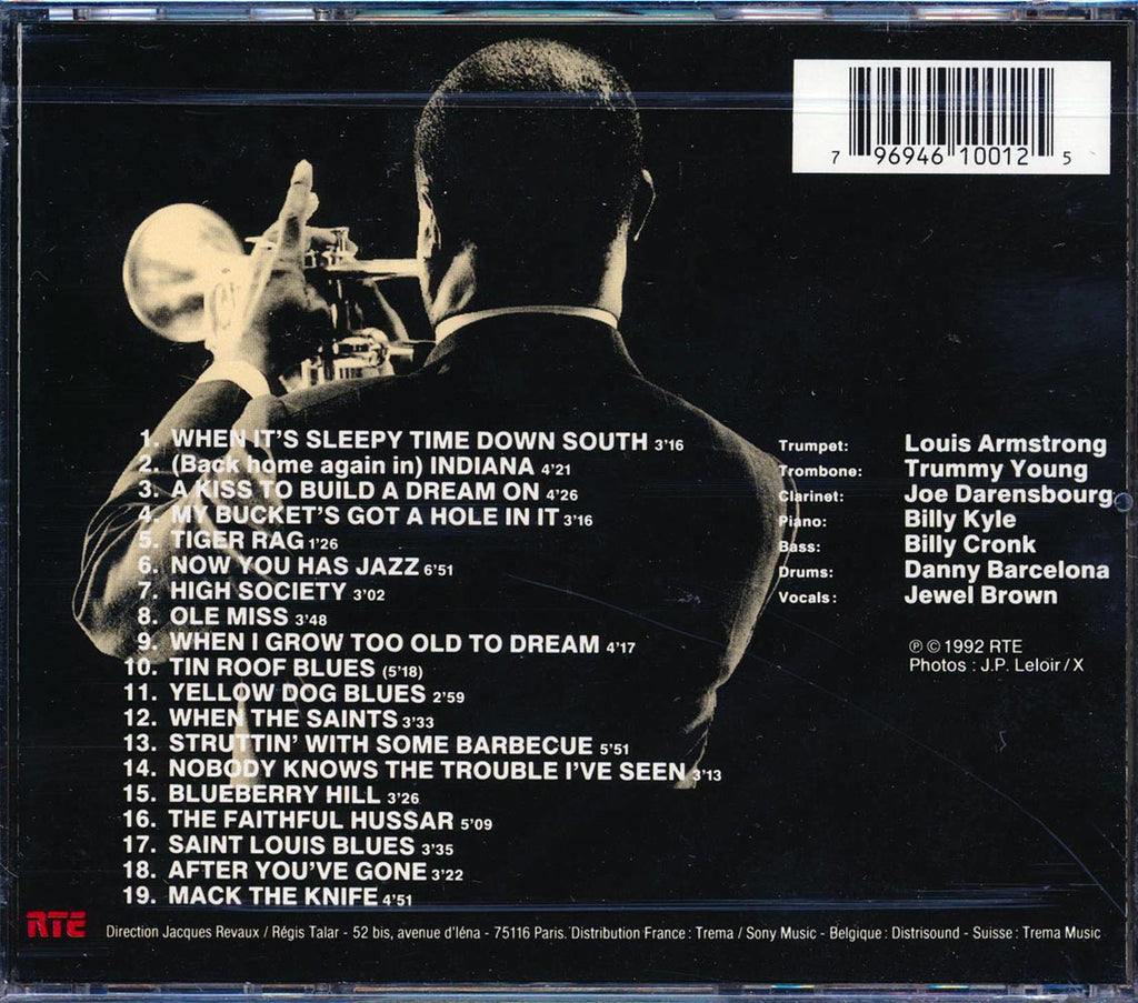 Louis Armstrong & His All Stars - En Concert Avec Europe1: Olympia, 24 Avril, 1962 Music CD