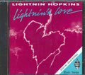 Lightnin' Hopkins - Lightnin's Love (marked/ltd stock) Music CD