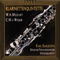 Weber / Schlechta / Dresdner Philharmonische Str - Clarinet Qnt Op 34 / Clarinet Qnt Kv 581 - Music CD