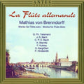 Von Brenndorff,m / Telemann / Bach / Stamitz - Flute Allemande: Works For Solo Flute - Music CD