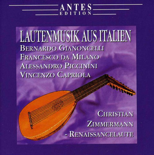 Gianoncelli / Zimmermann,christian - Lautenmusik Aus Italien - Music CD
