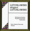 Lutoslowski / Sinfonieorchester Der Hochschule Fur - Lutoslowski Dir Lutoslowski - Music CD