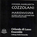 Cozzolani / Orlando Di Lasso Ensemble - Marien Vesper - Music CD