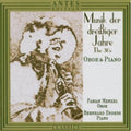 Raphael / Haas / Piston / Wolpe / Menzel / Endres - 1930's Music For Oboe & Piano - Music CD