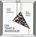 Althoff / Bagger / Tewes - Oh Thats Mandoline - Music CD