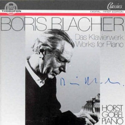 Blacher / Goebel - Complete For Piano Toccatas - Music CD