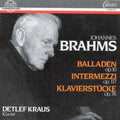 Brahms / Kraus,detlef - Piano Works - Music CD