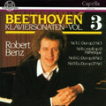 Beethoven / Benz,robert - Klaviersonaten 3 - Music CD