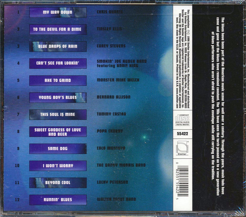Corey Stevens, Tinsley Ellis, Chris Duarte, Etc. - Blues Next: The New Generation Music CD