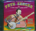 Pete Seeger - American Favorite Ballads: With 5 String Banjo And 12 String Guitar Music CD