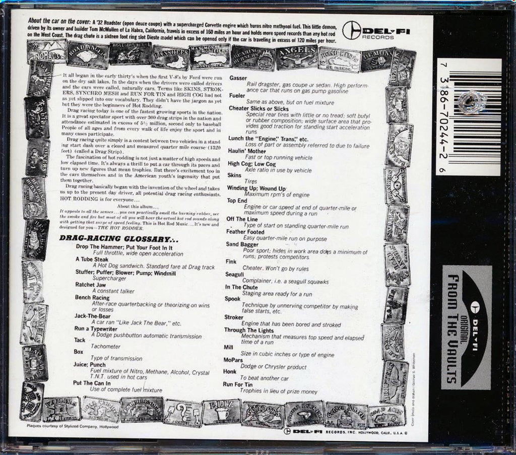 The Darts - Hollywood Drag (marked/ltd stock) Music CD