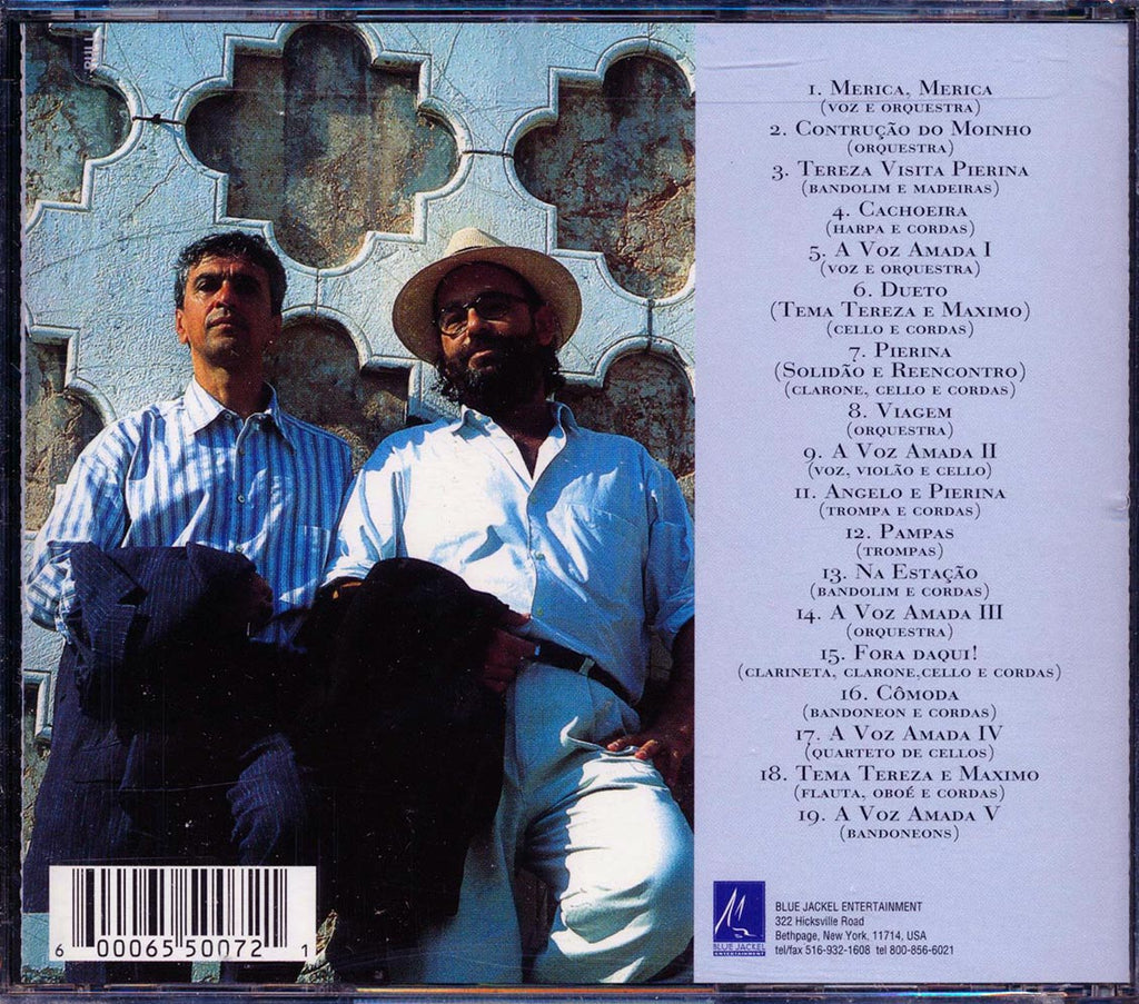 Caetano Veloso, Jacques Morelembaum - O QU4TRILHO Original Soundtrack Music CD