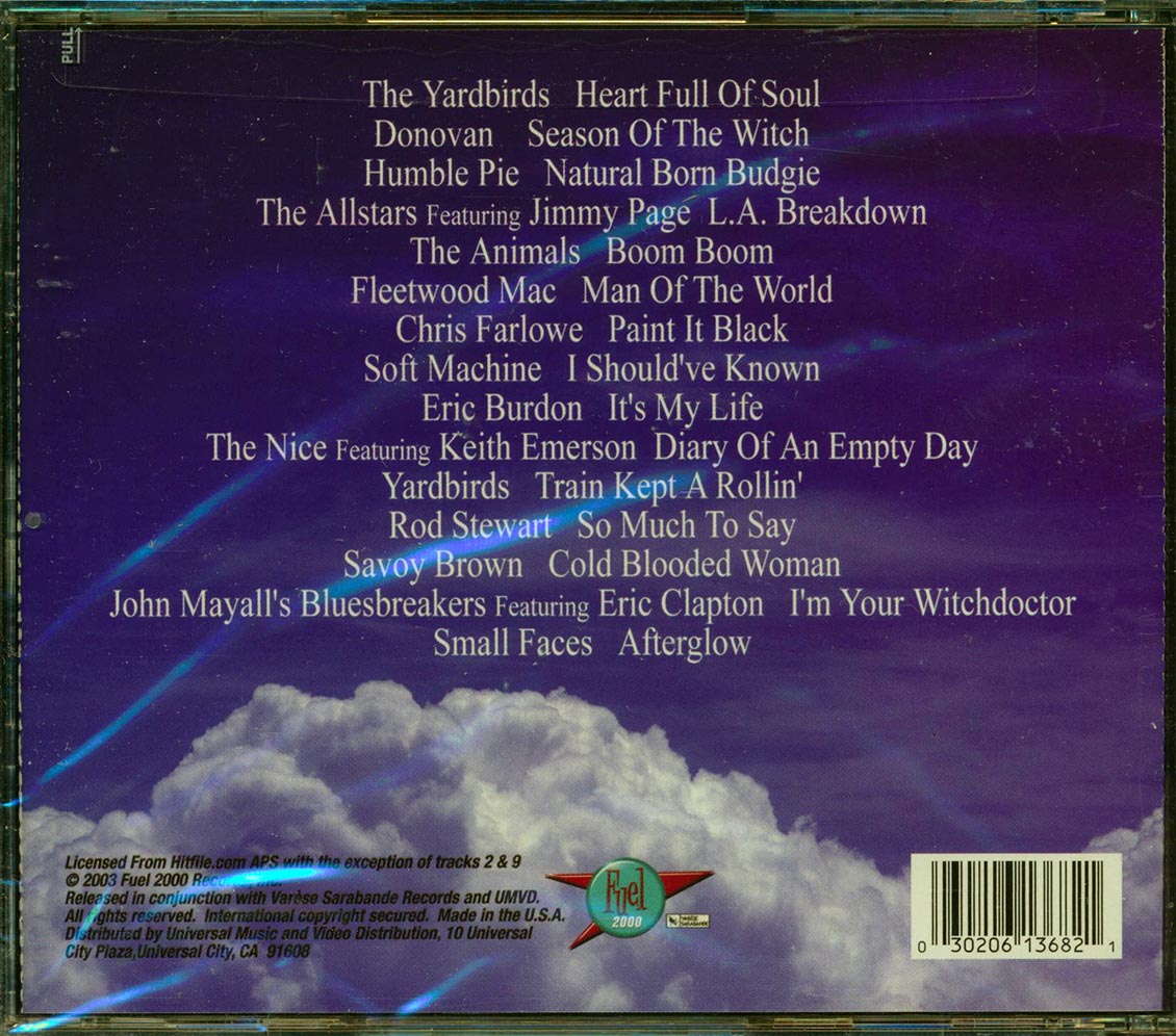 Rod Stewart, The Yardbirds, Fleetwood Mac, Etc. - British Rock Legends: 15 Masters Of British Rock Music CD