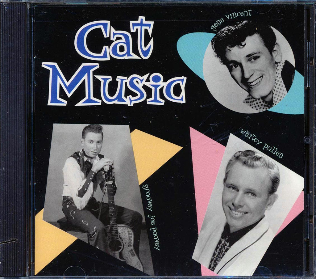 Gene Vincent, Groovey Joe Poovey, Whitey Pullen, Etc. - Cat Music (marked/ltd stock) Music CD