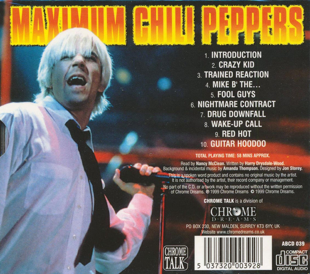 Red Hot Chili Peppers - Maximum Chili Peppers Music CD