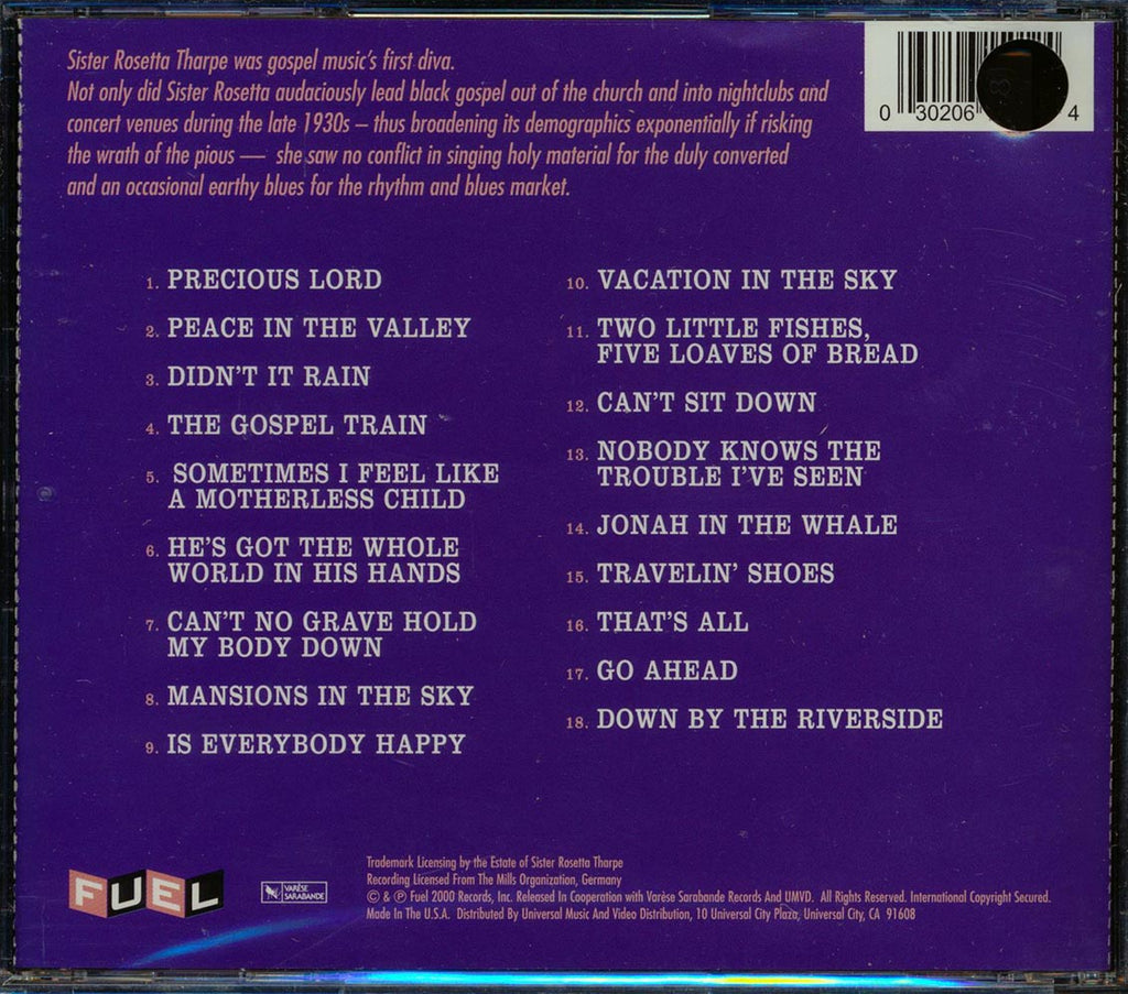 Sister Rosetta Tharpe - Sister Rosetta's Gospel Train (marked/ltd stock) Music CD
