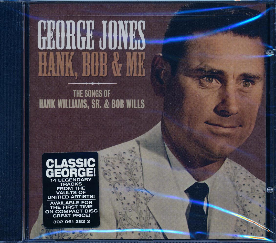 George Jones - Hank Bob & Me: The Songs Of Hank Williams, Sr. & Bob Wills Music CD