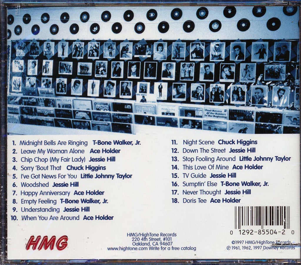 T-Bone Walker, Jessie Hill, Ace Holder, Etc. - Downey Blues (marked/ltd stock) Music CD