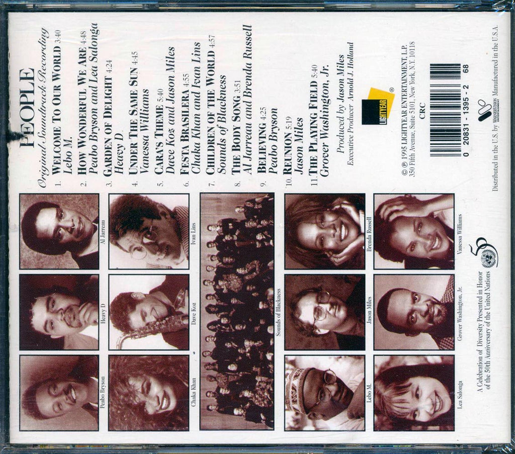 Chaka Khan, Al Jarreau, Heavy D, Etc. - People: A Musical Celebration Of Diversity (marked/ltd stock) Music CD