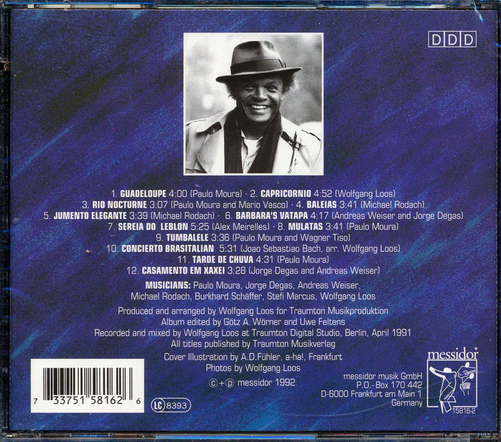 Paulo Moura - Rio Nocturnes (marked/ltd stock) Music CD