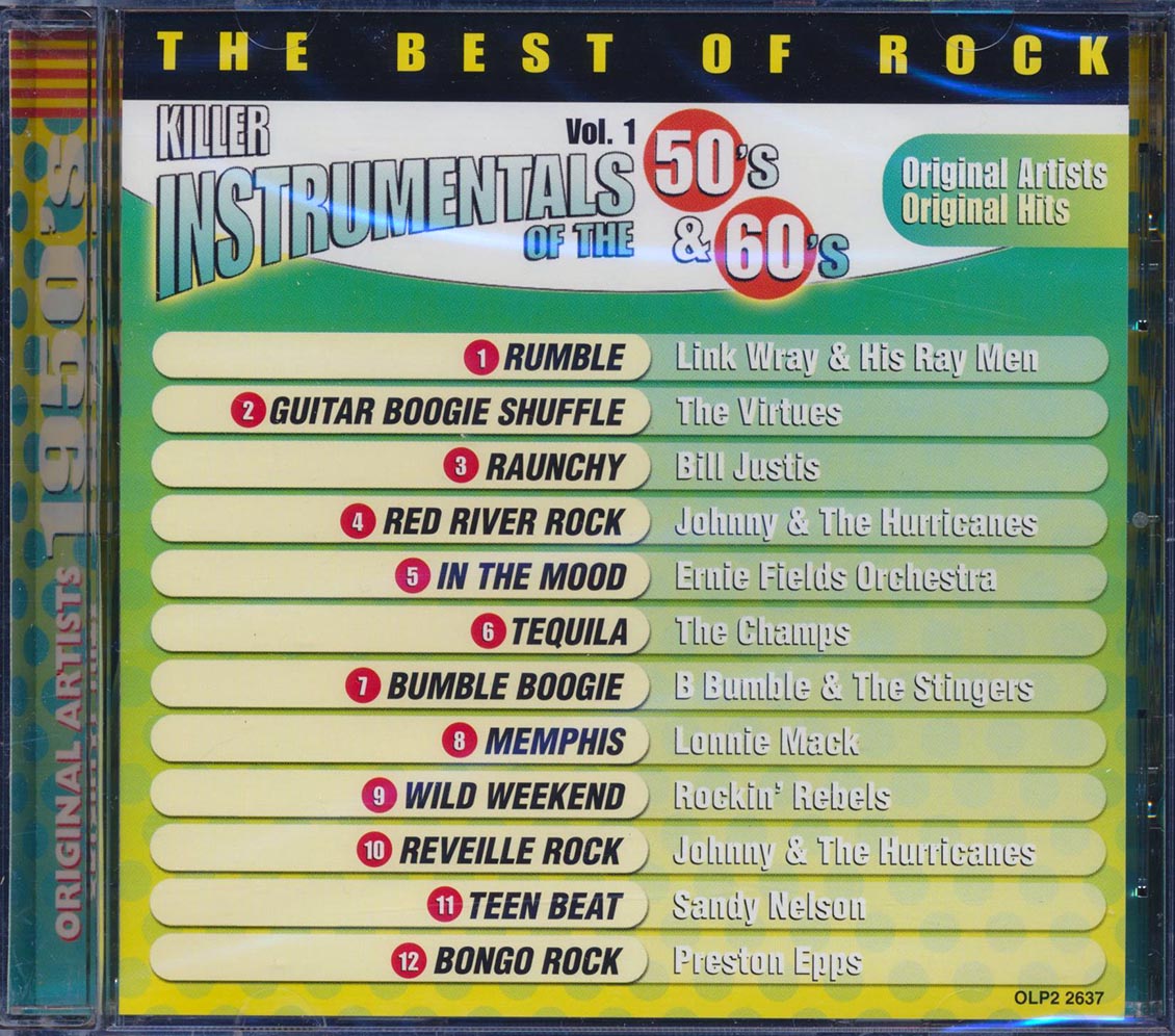 Various - Killer Instrumentals Of 50's & 60's Volume 1 Music CD