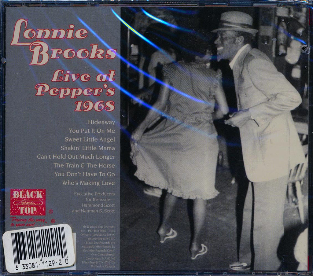 Lonnie Brooks - Live At Pepper's, 1968 (marked/ltd stock) Music CD