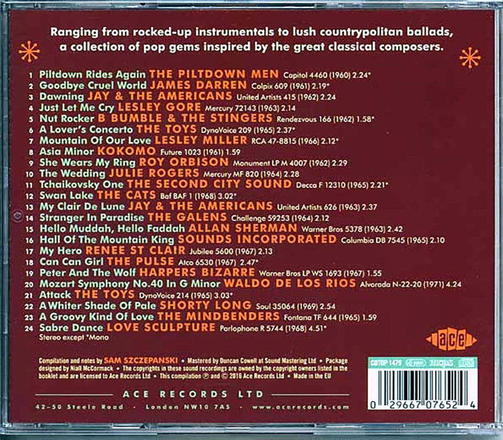 Various - Classical Gassers: Pop Gems Inspired By The Great Composers (incl. large booklet) Music CD