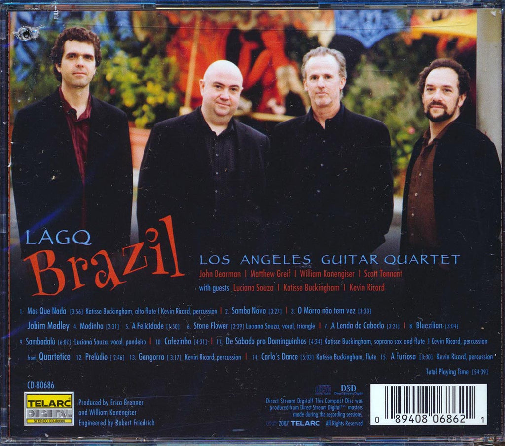 Los Angeles Guitar Quartet - Lago Brazil (marked/ltd stock) Music CD