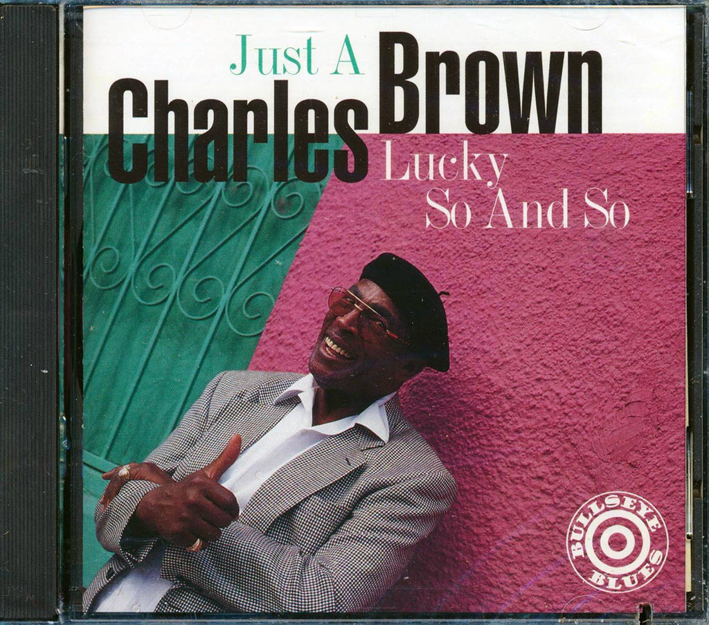 Charles Brown - Just A Lucky So And So (marked/ltd stock) Music CD