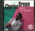 Charles Brown - Just A Lucky So And So (marked/ltd stock) Music CD