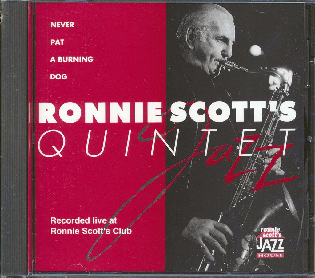 Ronnie Scott Quintet - Never Pat A Burning Dog: Live At Ronnie Scott's Club Music CD
