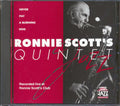 Ronnie Scott Quintet - Never Pat A Burning Dog: Live At Ronnie Scott's Club Music CD